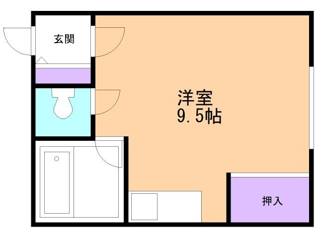 Ｆｕｇａ登別の間取り