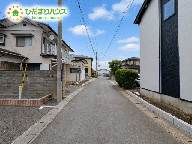 日立市相賀町2期　新築戸建の前面道路含む現地写真|日立駅近くの物件です♪