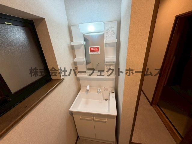 池田1丁目戸建　賃貸の独立洗面台|独立洗面化粧台付き