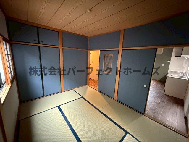 池田1丁目戸建　賃貸の和室|和室があれば客間としても活用できます