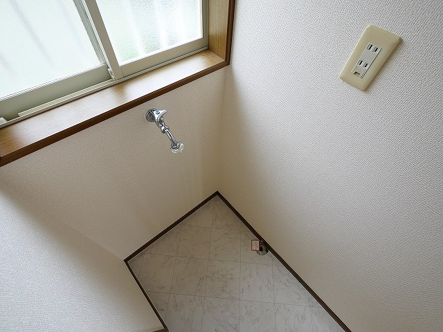 サクラホーム郡山の設備|洗濯機置き場です
