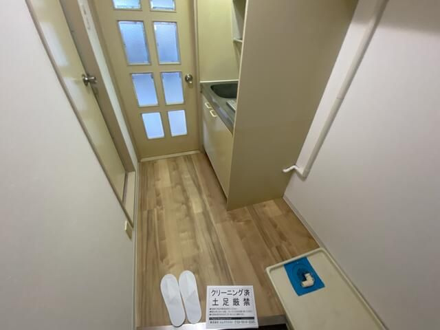 イジェント生田の玄関
