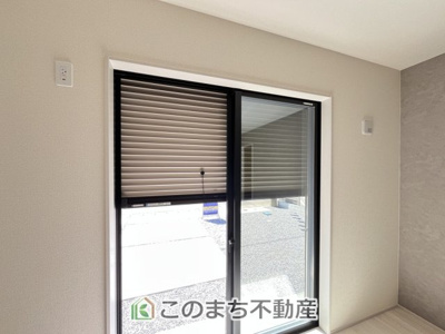【防犯設備】 | LievleGarden.S第2八千代菅谷　1号棟 | 同社施工物件写真。※建具やフローリング、その他仕様が異なる場合がございます。