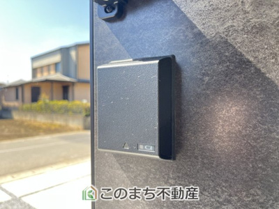 【防犯設備】 | LievleGarden.S第2八千代菅谷　1号棟 | 同社施工物件写真。※建具やフローリング、その他仕様が異なる場合がございます。