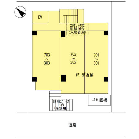 【区画図】 | アウル三国ヶ丘