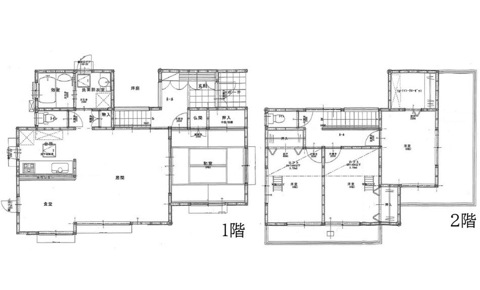 安佐南区上安2丁目の間取り
