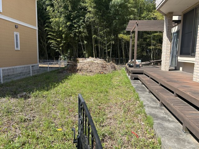 双葉郡富岡町本岡字新夜ノ森 中古住宅 4LDK 陽当たり良好！ 不動産プラスの庭