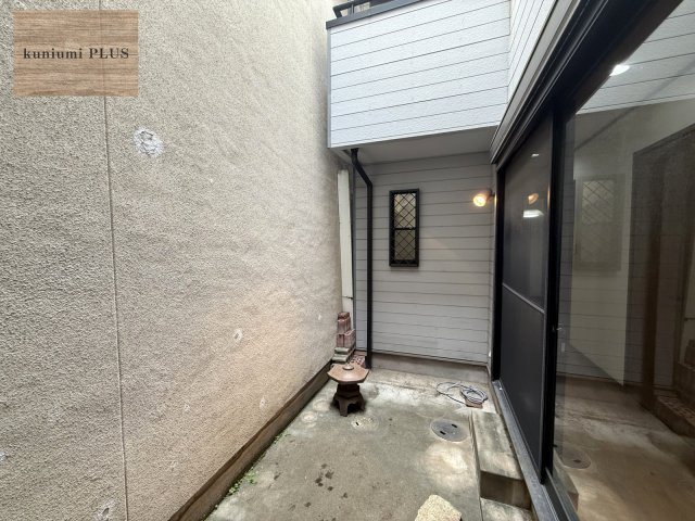 大阪市城東区成育4丁目の庭|中庭