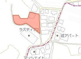 大和町土地の地図