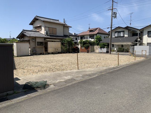 京都市左京区上高野三反田町　建築条件無し売土地の外観