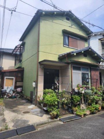 堺市西区草部土地の外観
