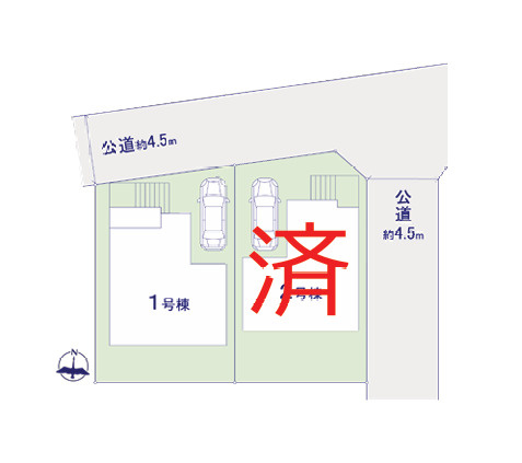 駅距離・良き！住環境・良き！！設備・良き！！！アレもコレもソレも、なとりあえず見て損なし【金沢区六浦南１丁目】新築戸建の区画図