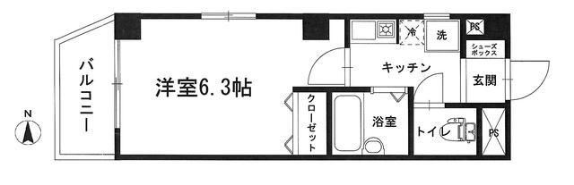 アクシーズⅤの間取り