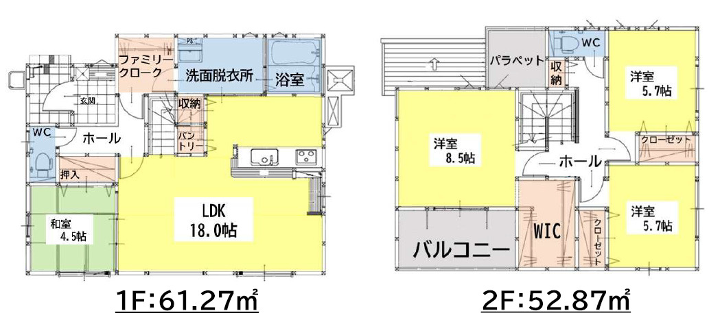 Bloom小倉北区東篠崎1丁目1期　の間取り|4LDKの間取りです♪　6月下旬完成予定です。