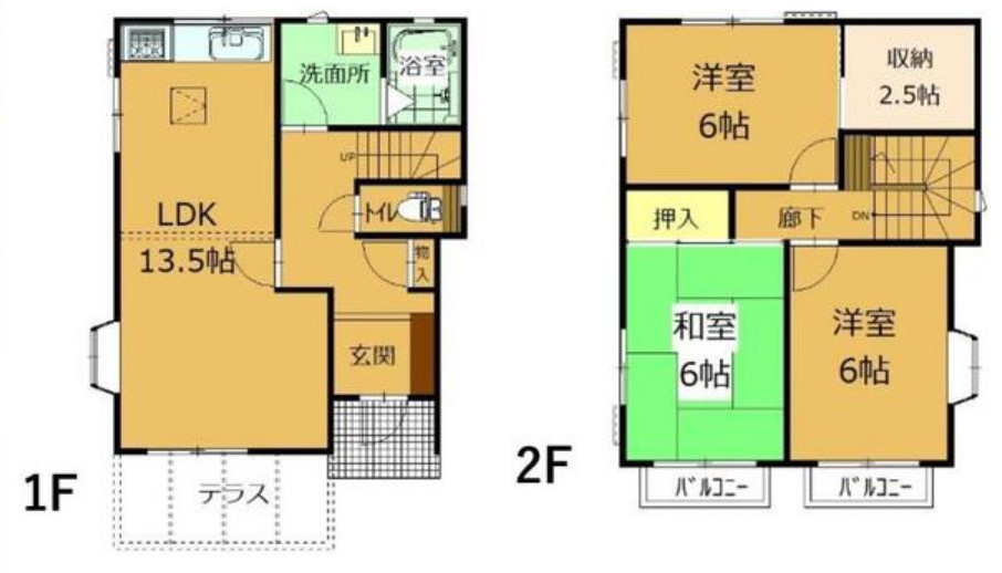 中古戸建て・中古住宅　太田市龍舞町