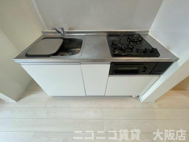 大阪市生野区桃谷２丁目のアパートのキッチン