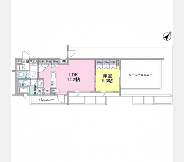 【間取り】 | スタイリオ中延ⅡＷＥＳＴ | 間取
