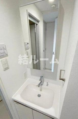 練馬区高野台１丁目の賃貸マンションの洗面所