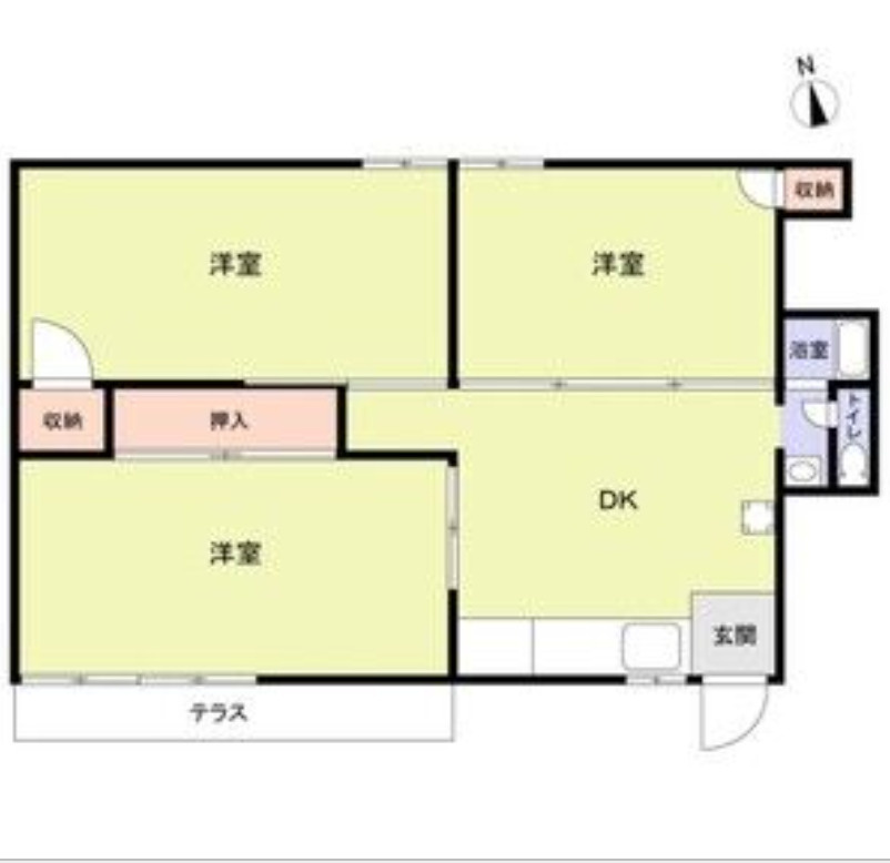 メゾンドアミの間取り