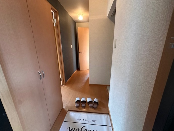 タウンコート徳力の玄関