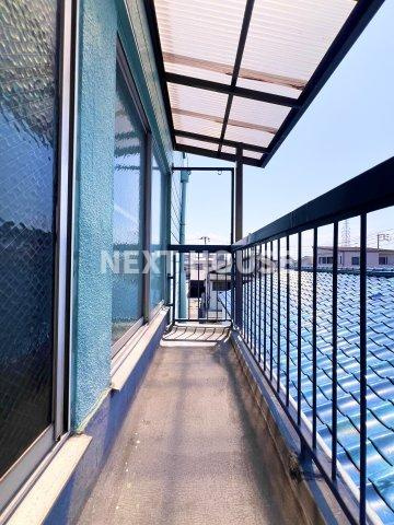 阪堺マンションのバルコニー