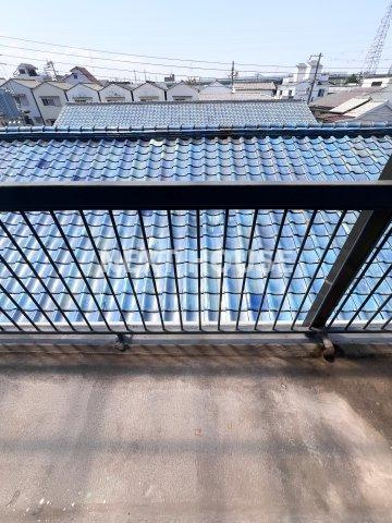 阪堺マンションのバルコニー