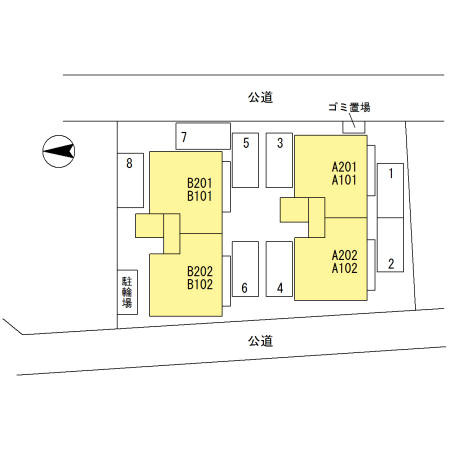【区画図】 | グレース宮前A