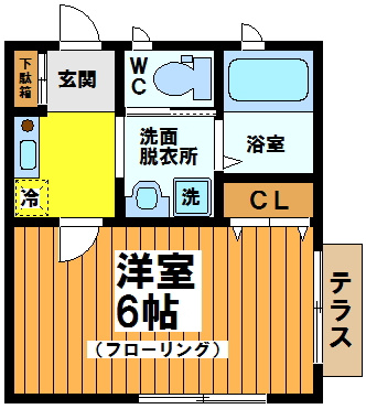 【間取り】 | サリーレきくやⅡ