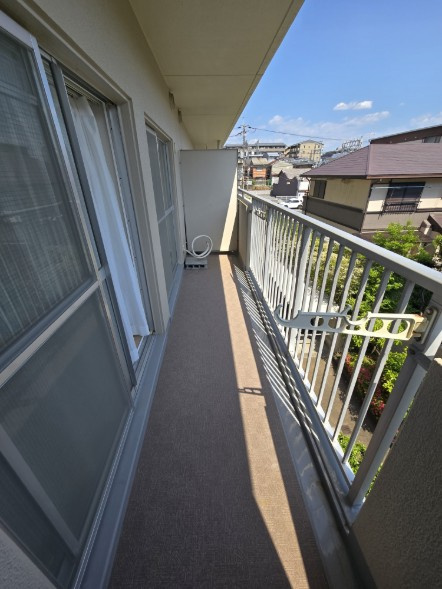 藤和ライブタウン伏見桃山のバルコニー