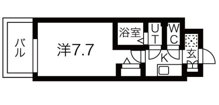 フォーリアライズ大阪イーストゲートの間取り