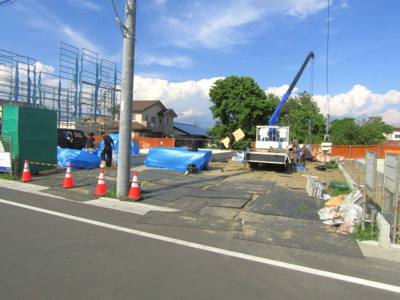 【駐車場】 | ブルーミングガーデン南アルプス市山寺　2号棟 | カースペースがあります