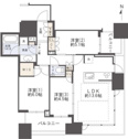 【間取り】 | シティタワー大阪　間取り