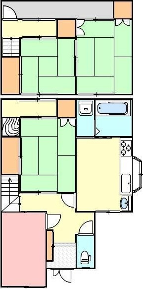 太田下町　W一戸建ての間取り