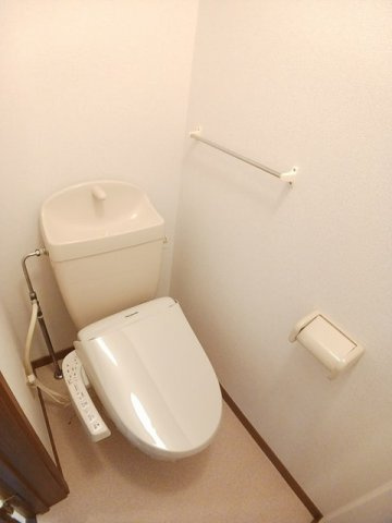 コーポフォレストⅡ　Ａのトイレ|トイレもきれいです