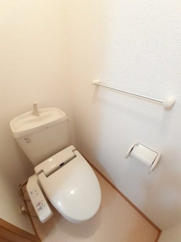 ヴィラ　エンゼルＡのトイレ|トイレです