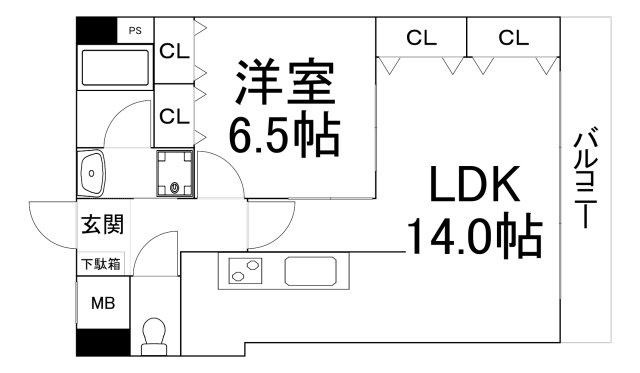 【間取り】 | CITY　SPIRE幸町