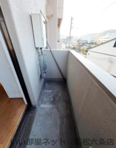 BASE津田のバルコニー