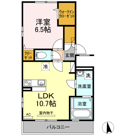 ジーニアス木太の間取り