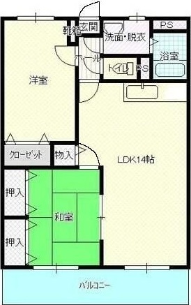Ｍ．クラルテの間取り