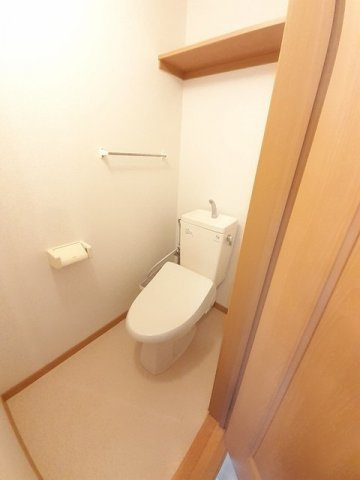 ソレアード太田　Ｂのトイレ|トイレです