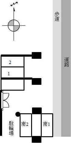 コンフォール錦町の区画図