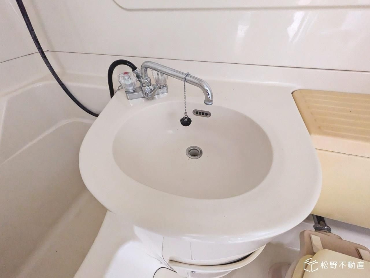 溝渕ハイツの洗面所