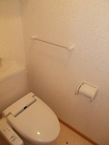 パレス・ニュールミネⅡ　Ａのトイレ|落ち着いたトイレです