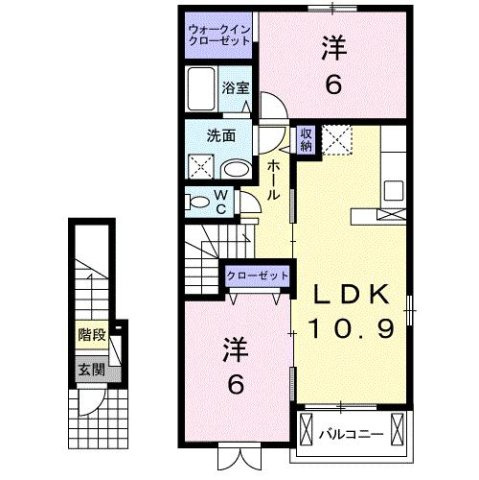 クレストールＫⅢの間取り