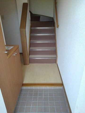 サンフラワー　Ｂの玄関|落ち着いた玄関です