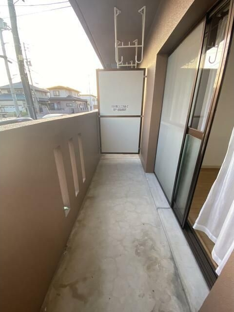 ＢＩＧＢＡＮのバルコニー