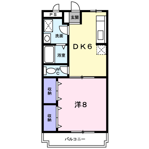 ローフィルドの間取り