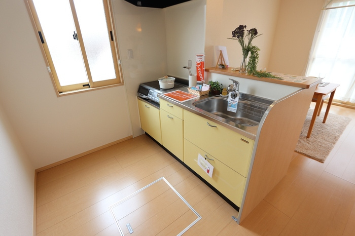 ローズコート　D棟のキッチン