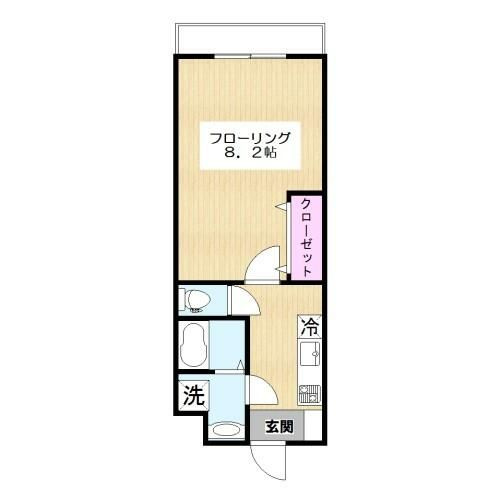 リベルテ駒込の間取り