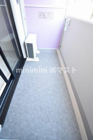 大阪市港区夕凪１丁目の賃貸マンションのバルコニー